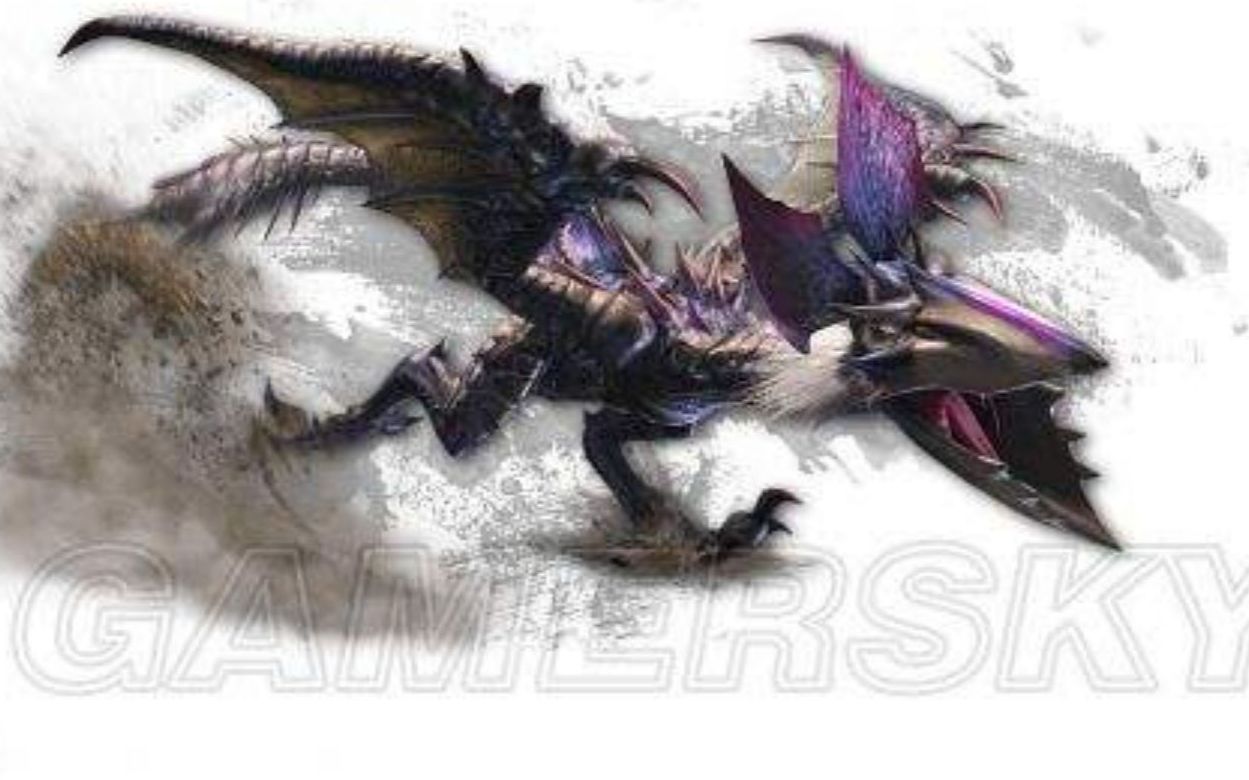 怪物猎人世界冰原-大剑特斗黑狼鸟