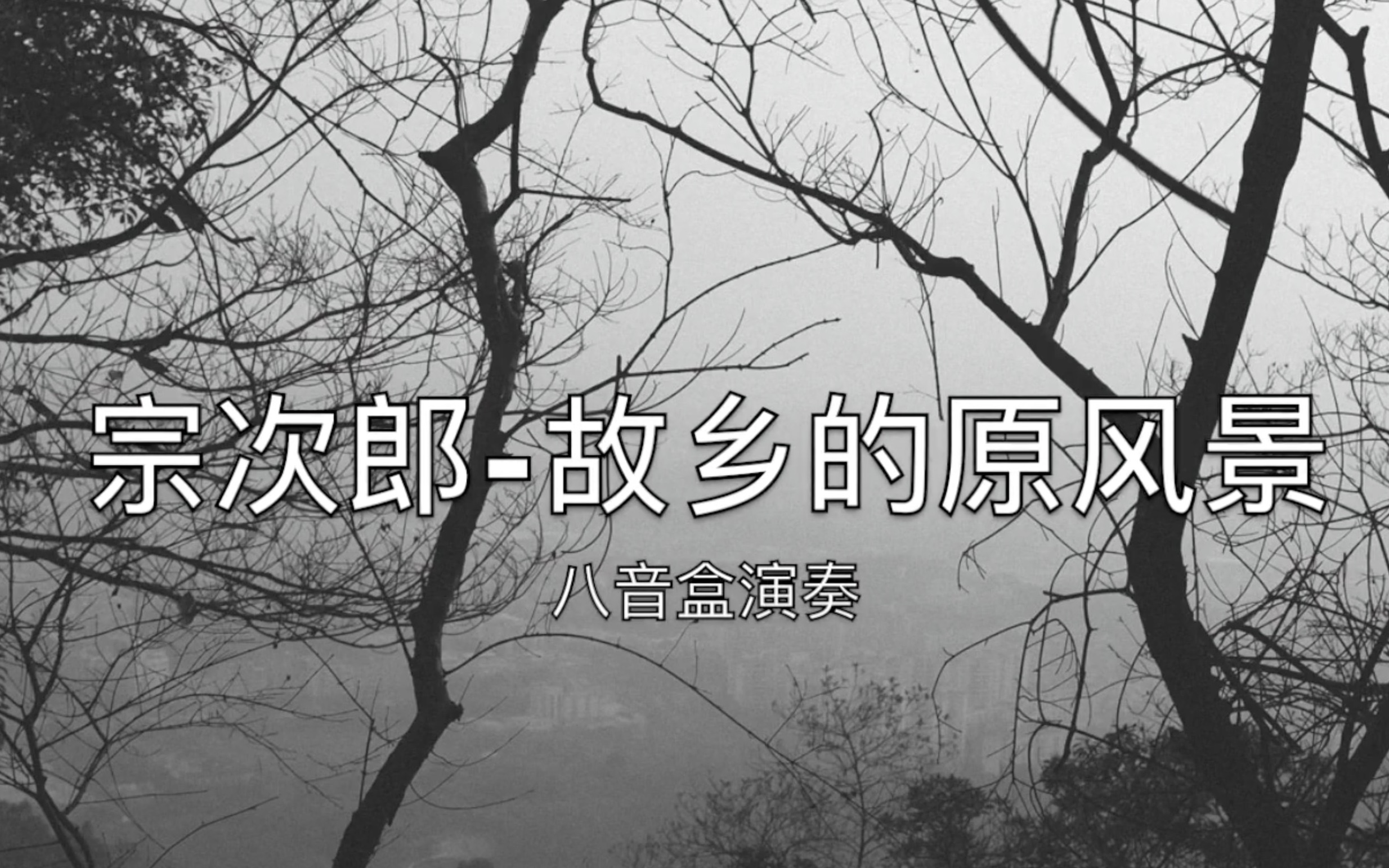 【30音手摇纸带八音盒演奏】宗次郎-故乡的原风景_哔哩哔哩_bilibili