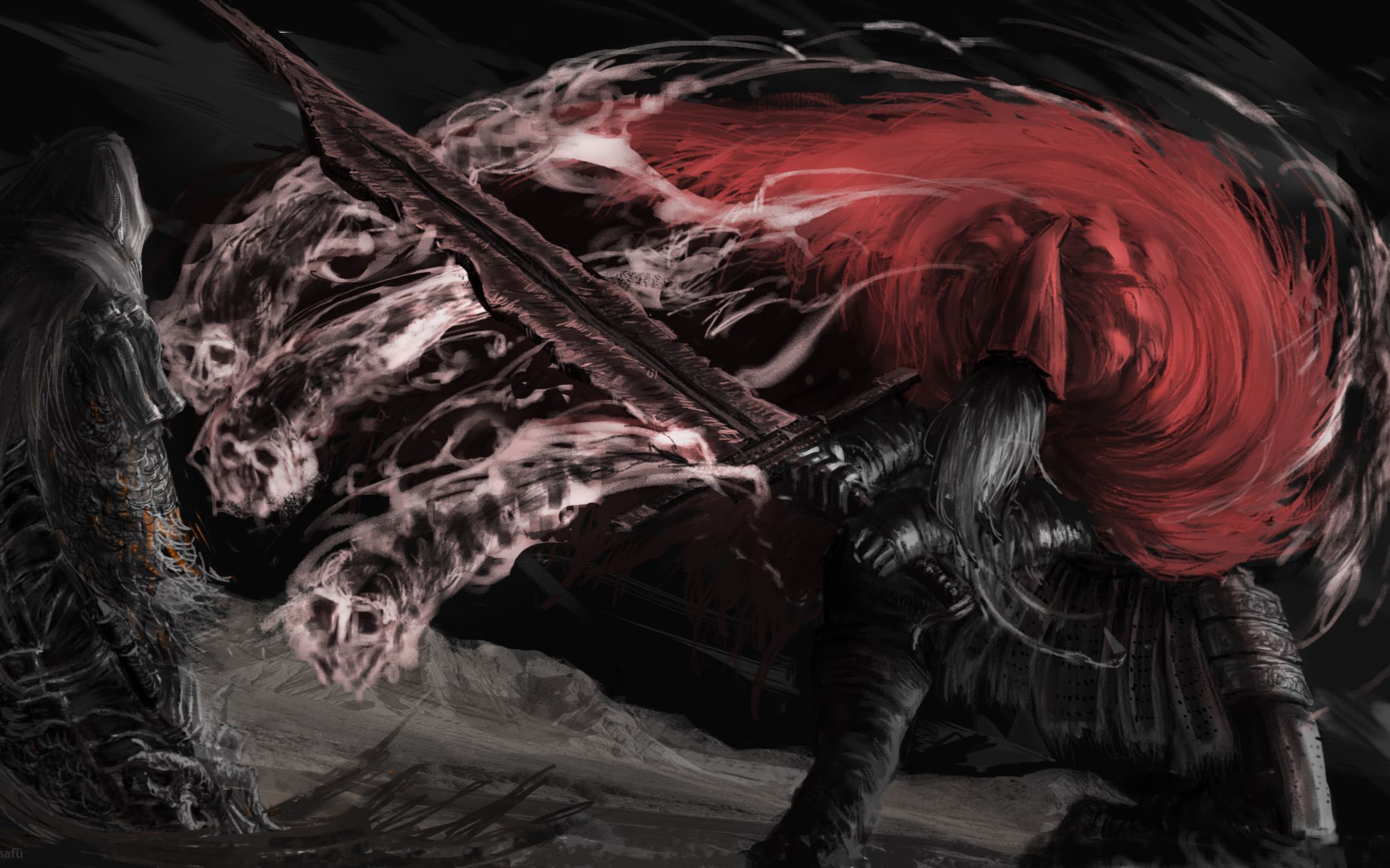 黑暗之魂3 不可思议的2分半 1级速杀八周目封顶难度盖尔