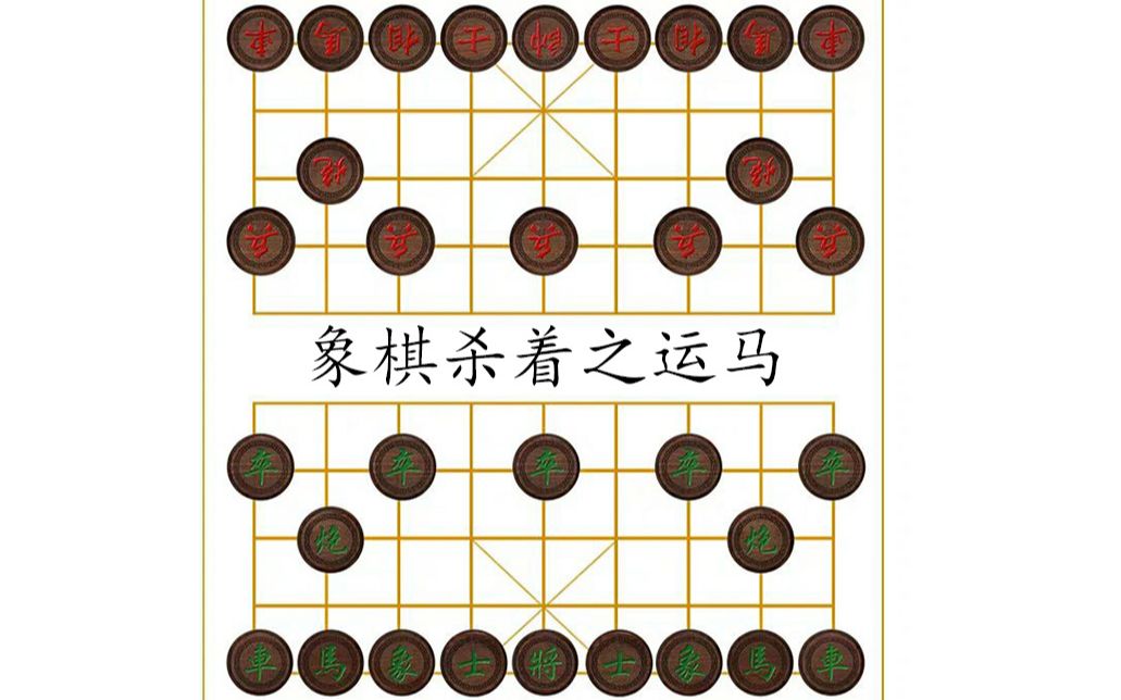 [图]象棋杀着之运马