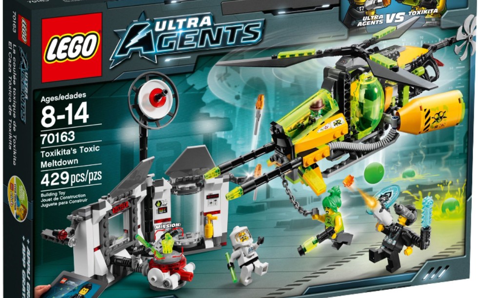 乐高超级特工70163toxiktas的有毒消融速组评测