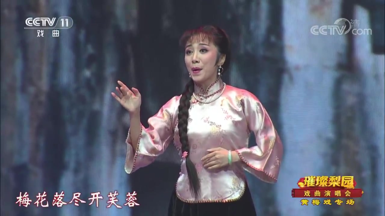 黄梅戏二月选段表演张小威凌夏