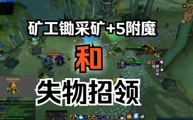 [图]矿工锄采矿+5附魔和失物招领 - Turtle WoW