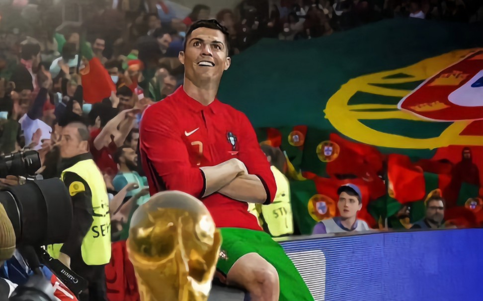 【幻想时间】天神下凡,c罗勇夺世界杯冠军,葡萄牙首次夺冠,阿伟罗加冕