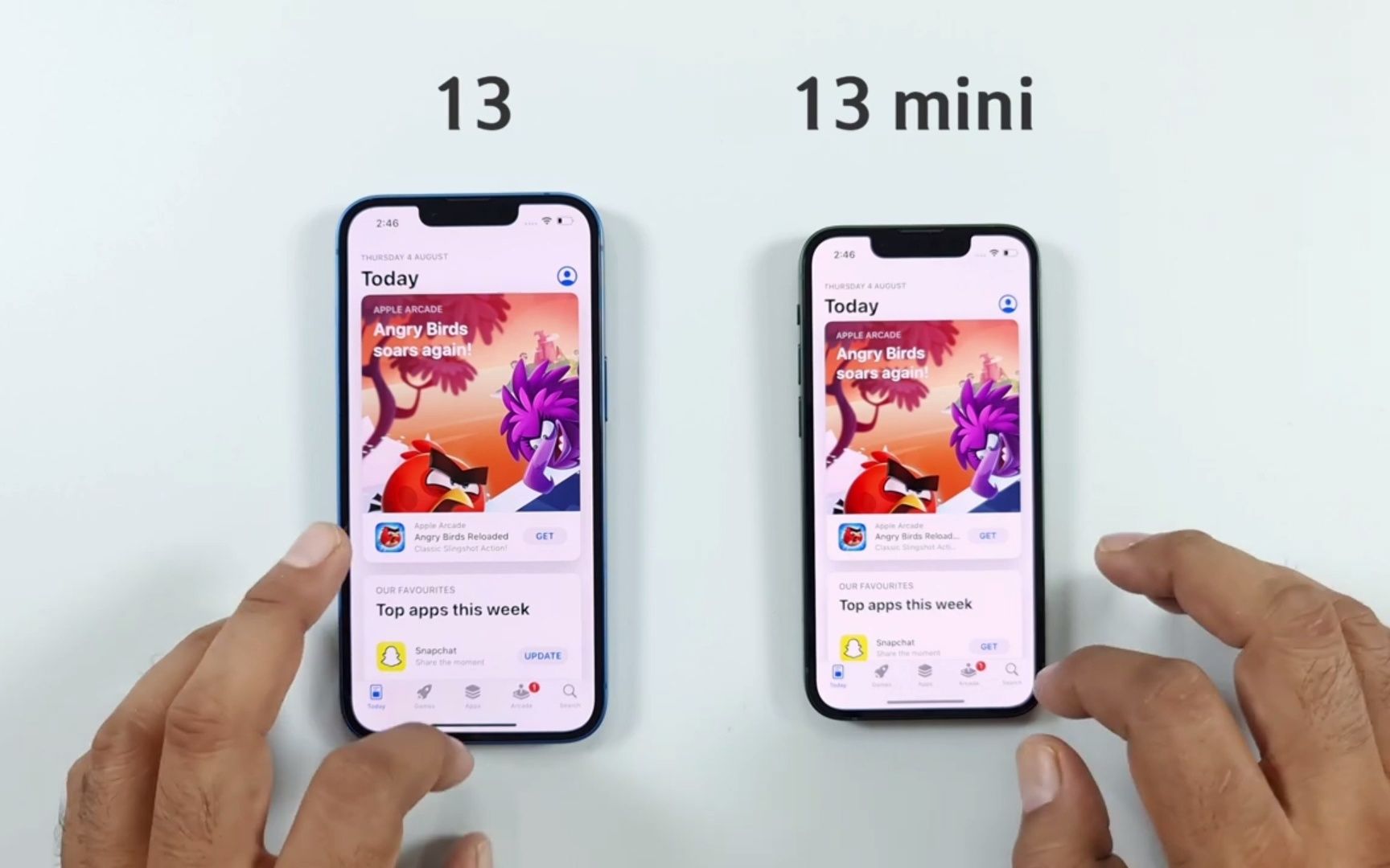 [图]iPhone 13 VS  iPhone 13mini