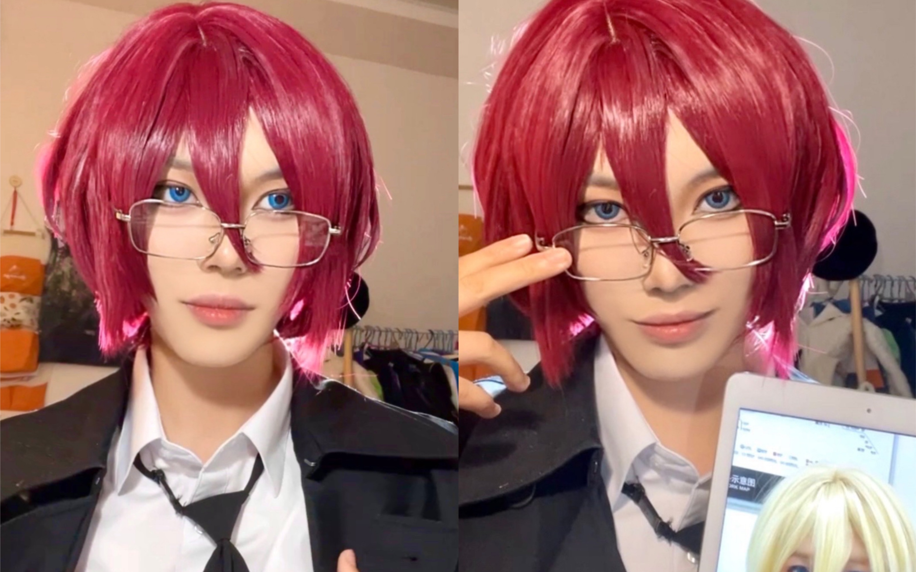 一个茨老板的举牌cos