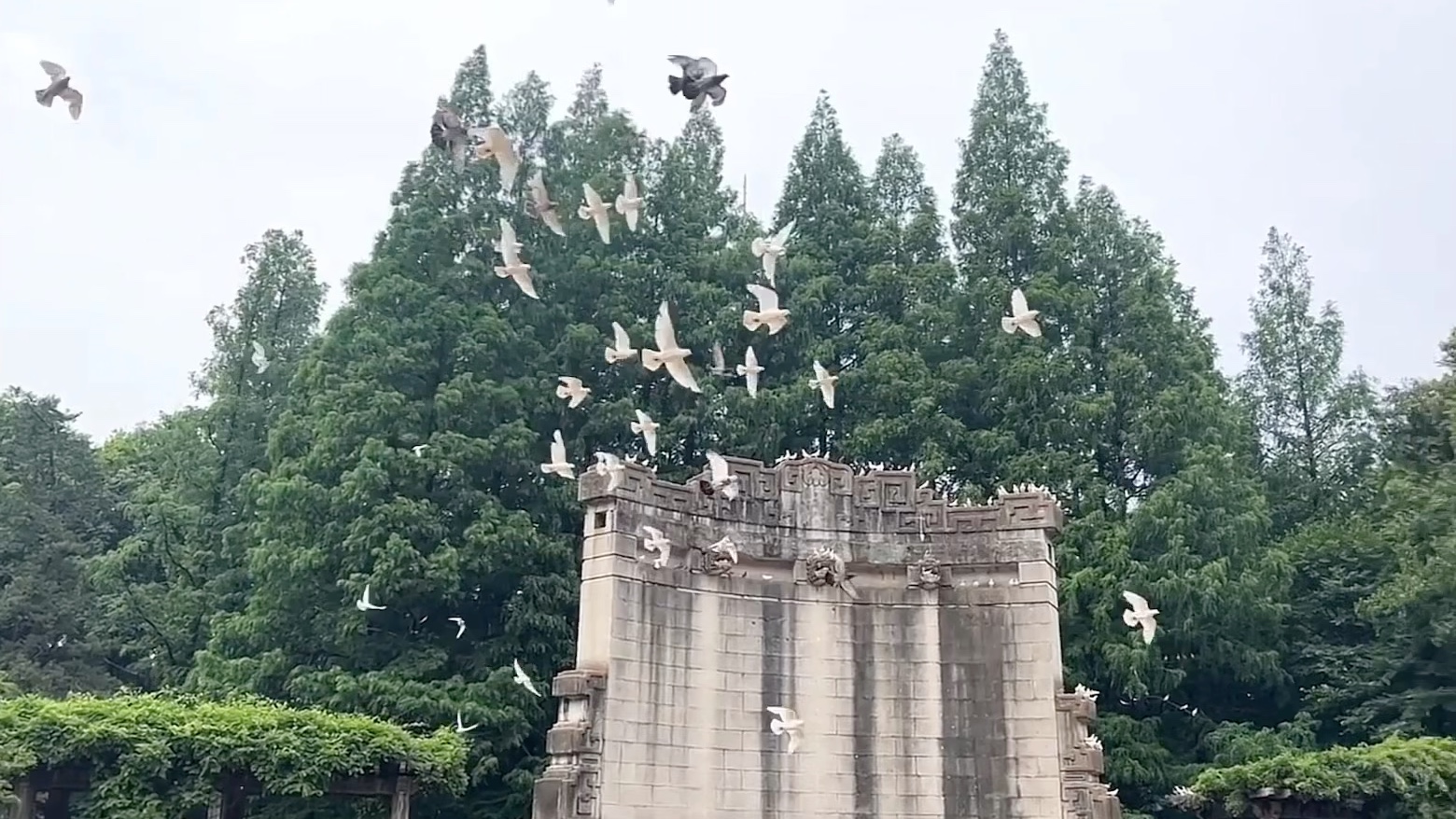 南京钟山风景区音乐台