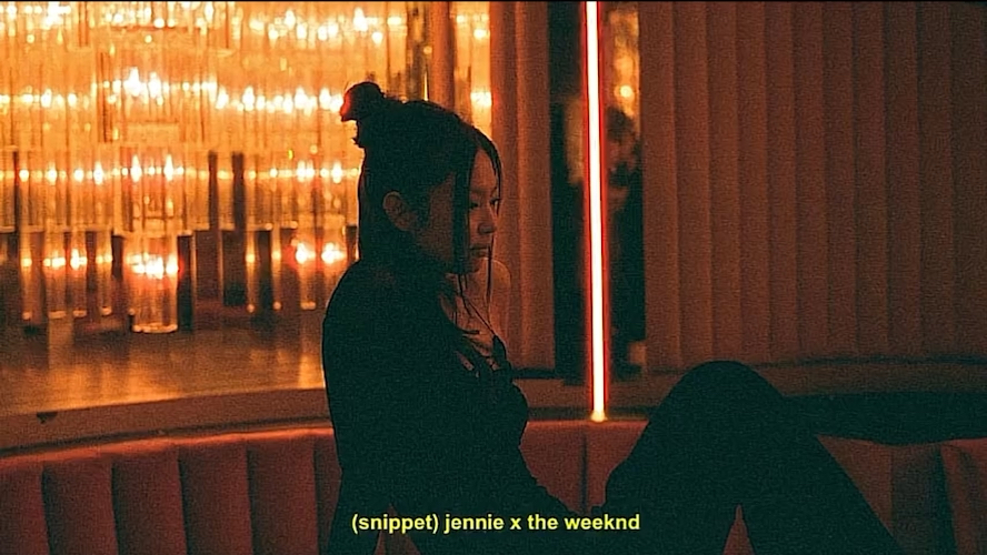 [图]Jennie X The Weeknd新歌纯享版来了！！