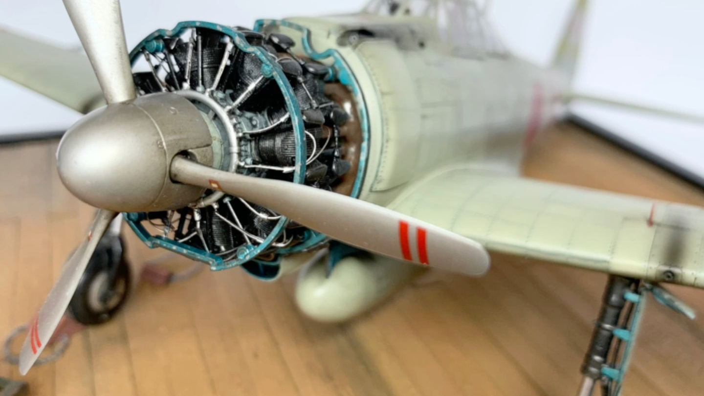 田宫32比例零战21型