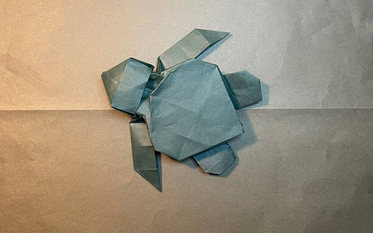 【折纸】小海龟/joseph hwang-很简单的八等分,请自取.