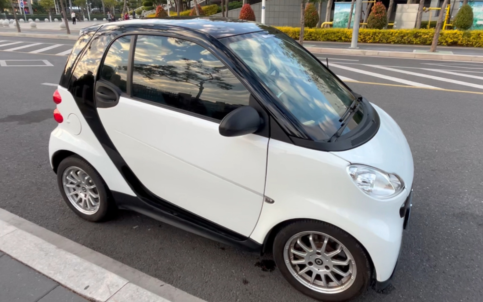 奔驰smart fortwo 451 内外展示 走街串巷神器