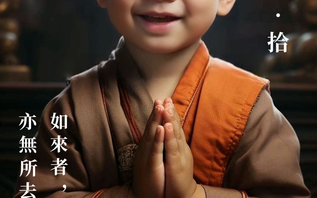 如来者,无所从来,亦无所去,故名如来.小和尚感悟金刚经10