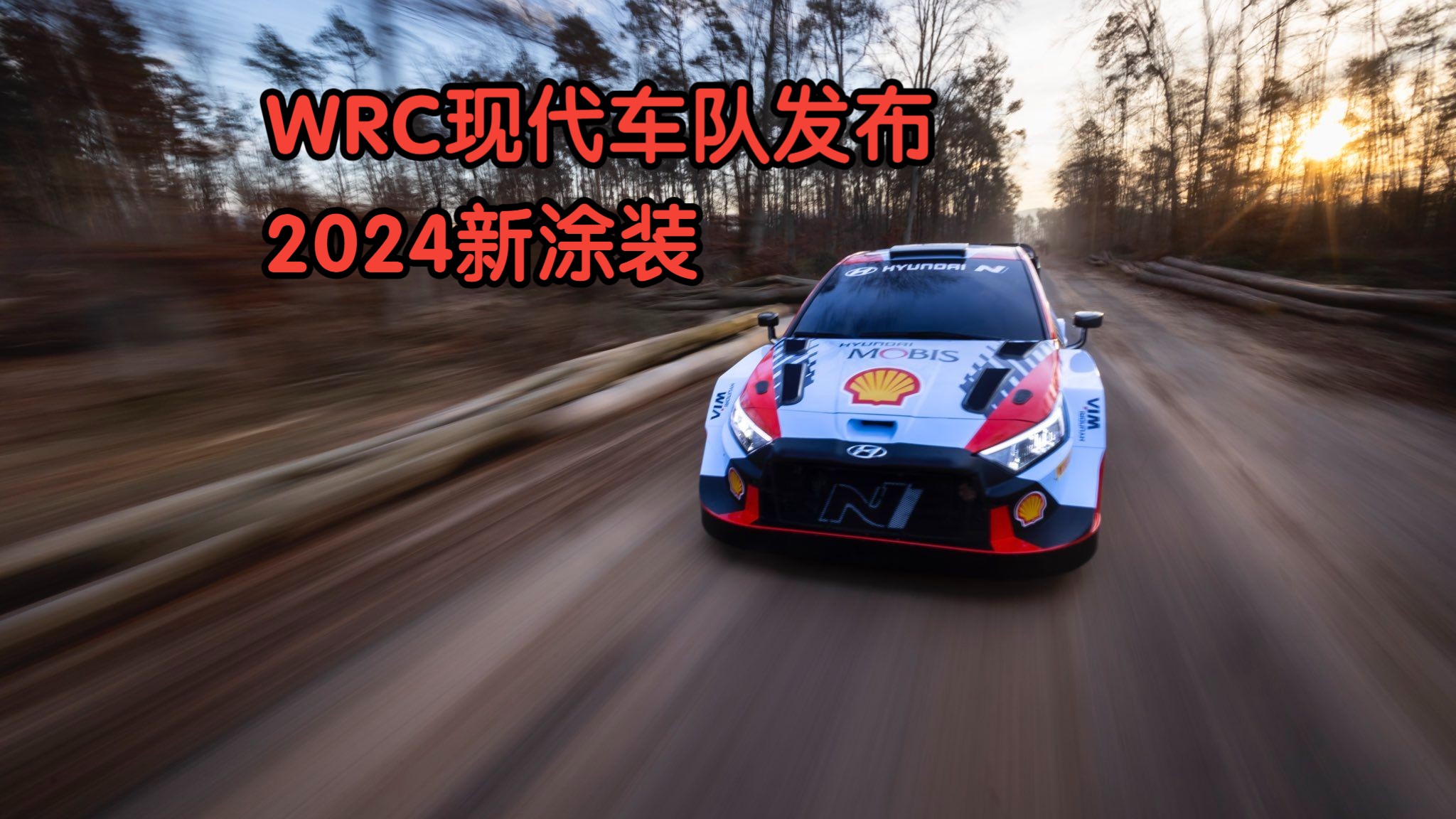 WRC现代车队2024赛季涂装发布哔哩哔哩bilibili