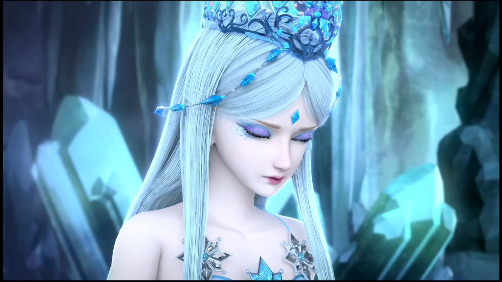 水冰大战,冰公主不想沉睡