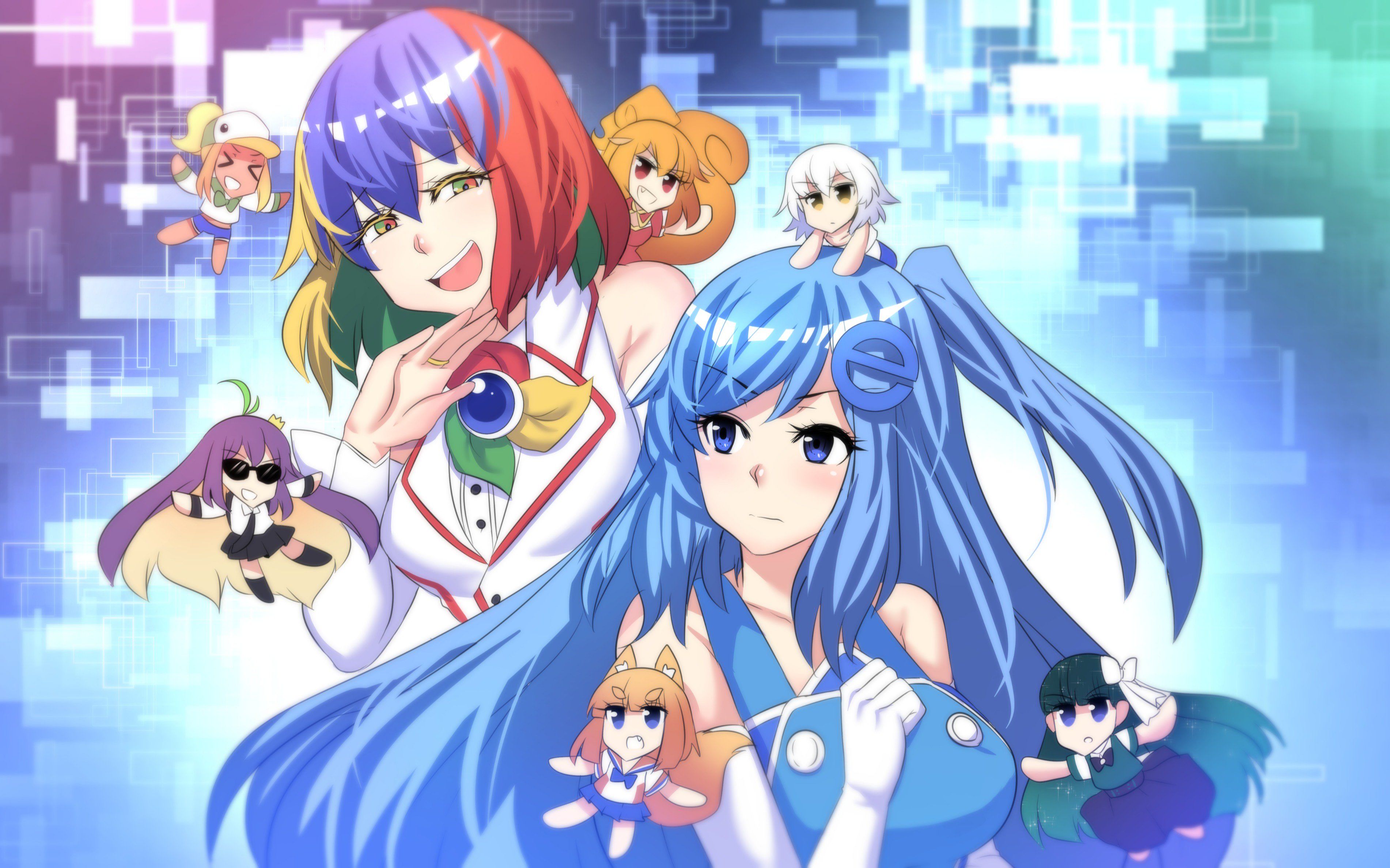 【浏览器拟人漫画】进击的ie 第二话