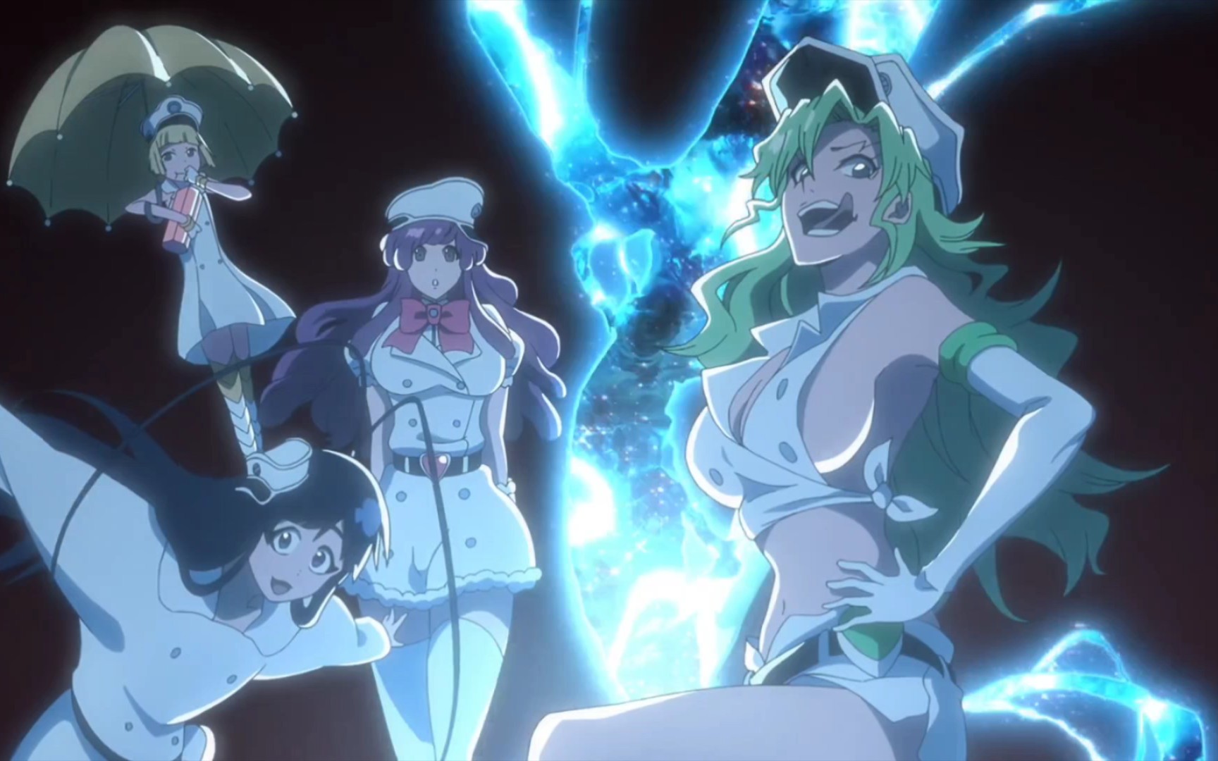 灭却师女团吊打剑八,一护及时救场