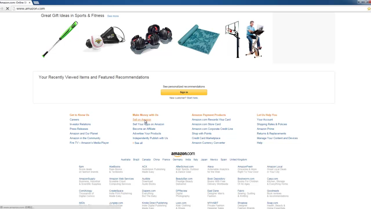 2.亚马逊美国站点注册Amazon亚马逊操作教学哔哩哔哩bilibili