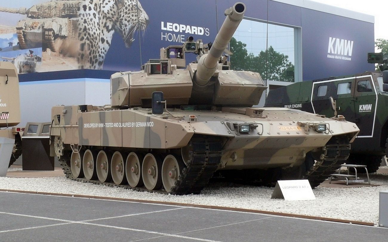 【地表最强主战坦克—豹二a7 主战坦克 leopard 2a7]