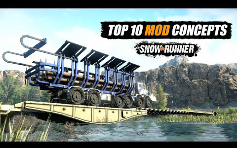 [图]雪地奔驰中10佳最具创意设计的Mods—Snowrunner Top 10 Best Most Cool Mods Concept