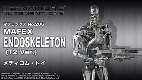 Medicom Toy No.206 Endoskeleton(T2 Ver.) Mafex 未來戰士2:魔鬼終結