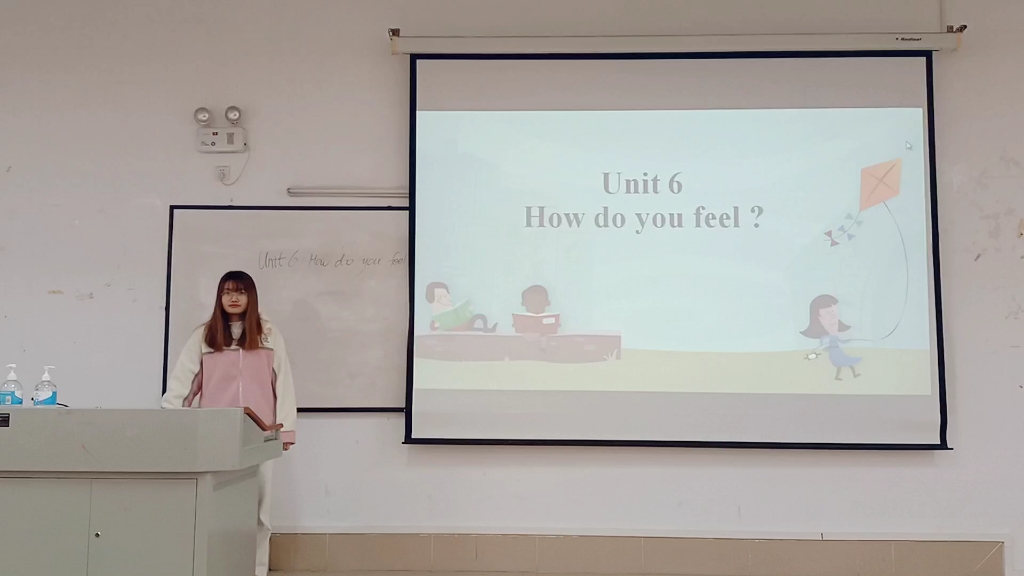 [图]Unit 6  How do you feel?词汇教学