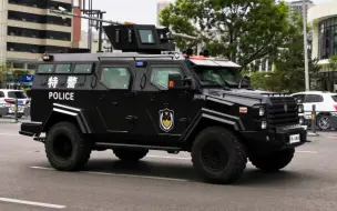 Скачать видео: 最强警车！剑齿虎特警装甲车辆进行日常街道巡逻及Code2响应