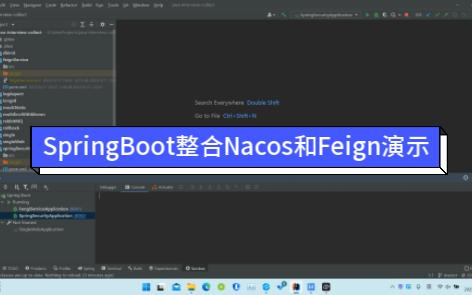 [图]33-SpringBoot整合Nacos和Feign演示