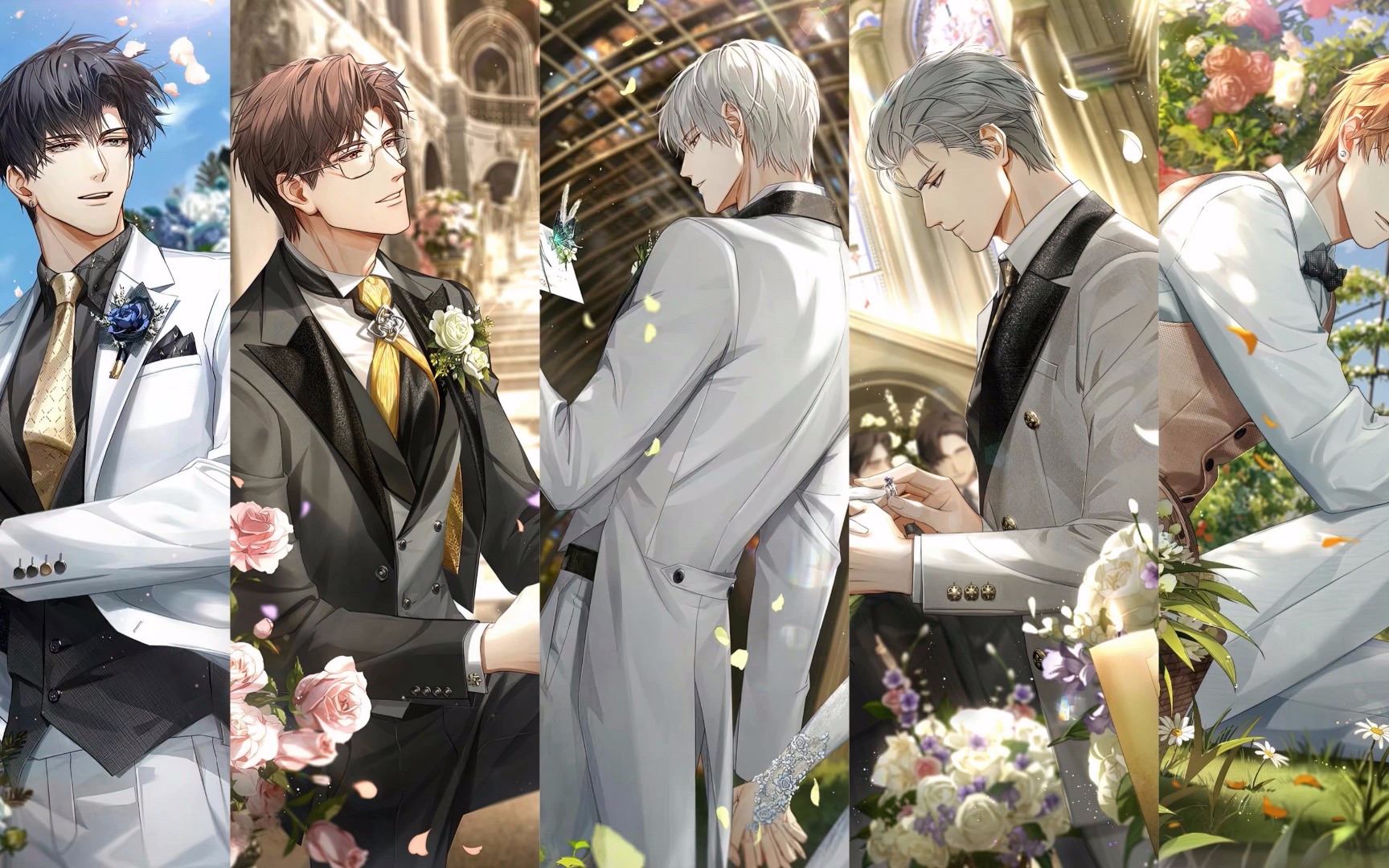 活动  【光与夜之恋】今天在光启市的第一个生日,来自光启五少的生日