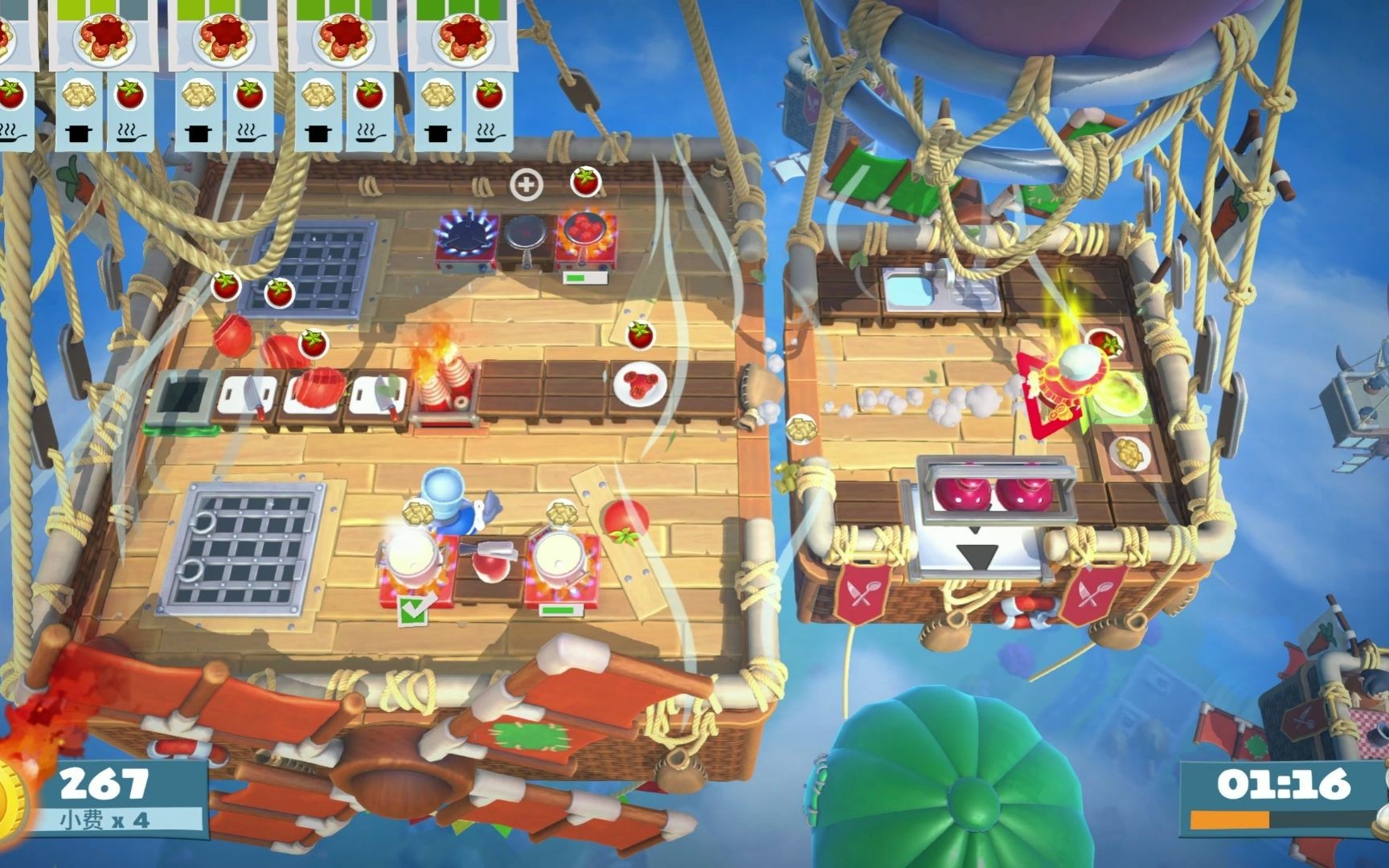 【胡闹厨房 全都好吃-overcooked!