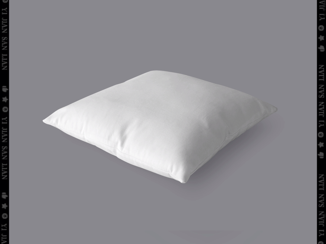 抱枕枕头效果图展示智能贴图文创样机psd模板方形靠枕坐垫图素材
