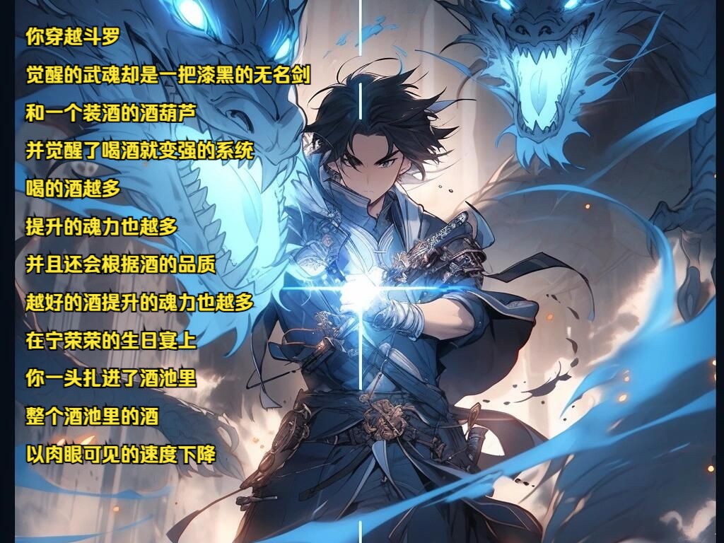 你穿越斗罗 觉醒的武魂却是一把漆黑的无名剑 和一个装酒的酒葫芦 并