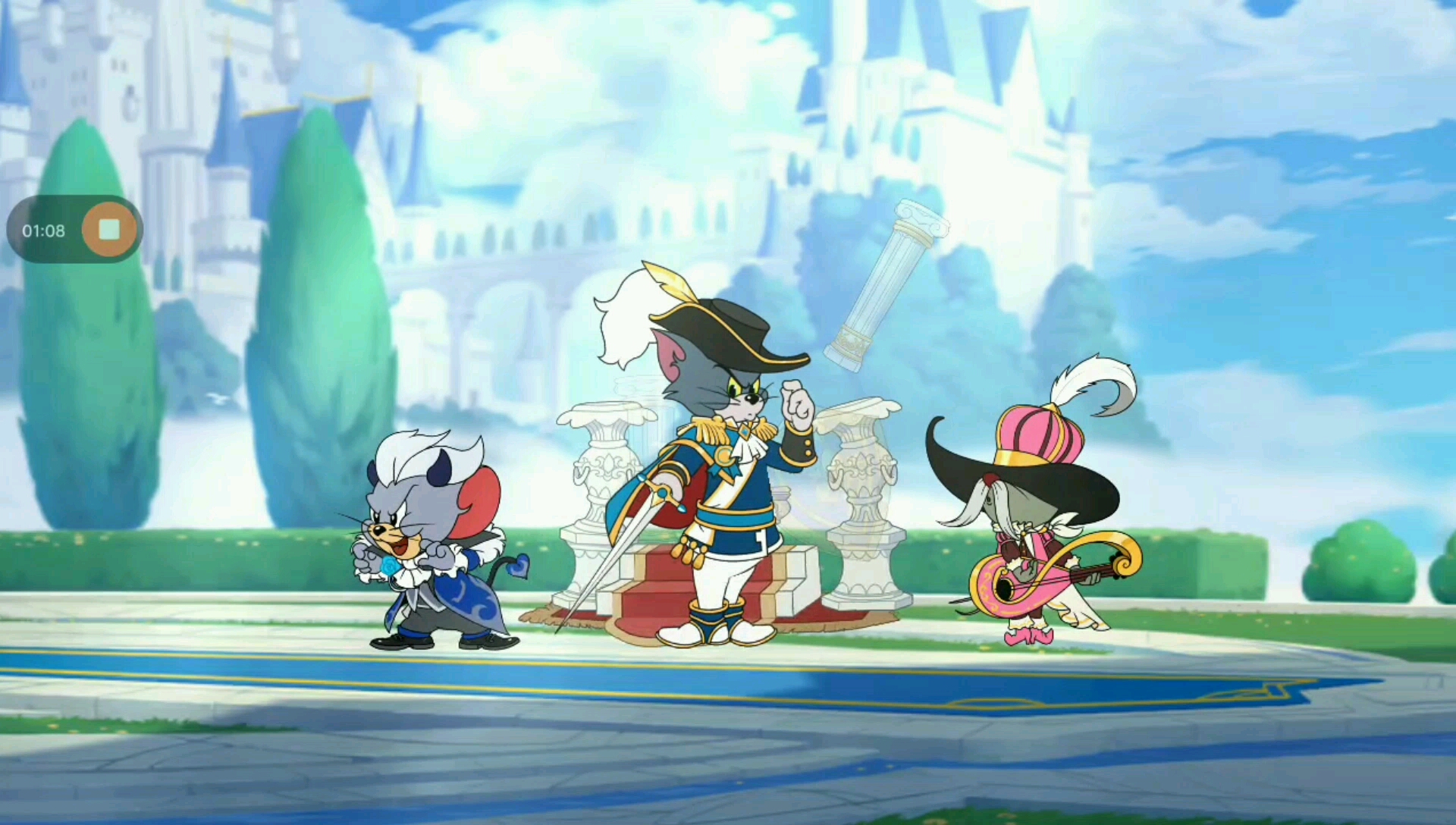 【墨魂汉兴/新赛季】《猫和老鼠官方手游》天菲与米雪儿的花童和新