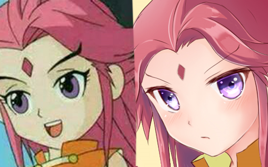 神兵小将 童年女神74东方铁心长大后长啥样 (来自废宅画渣的幻想