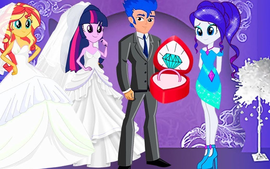 小马宝莉游戏,你喜欢谁的婚纱