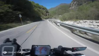 我宣布这是西安最爽的摩托车跑山路线 KTM390DUKE 第一人称视角拍摄 亿西尔排气尾端 4K60Hz 无风噪 分水岭路线实拍