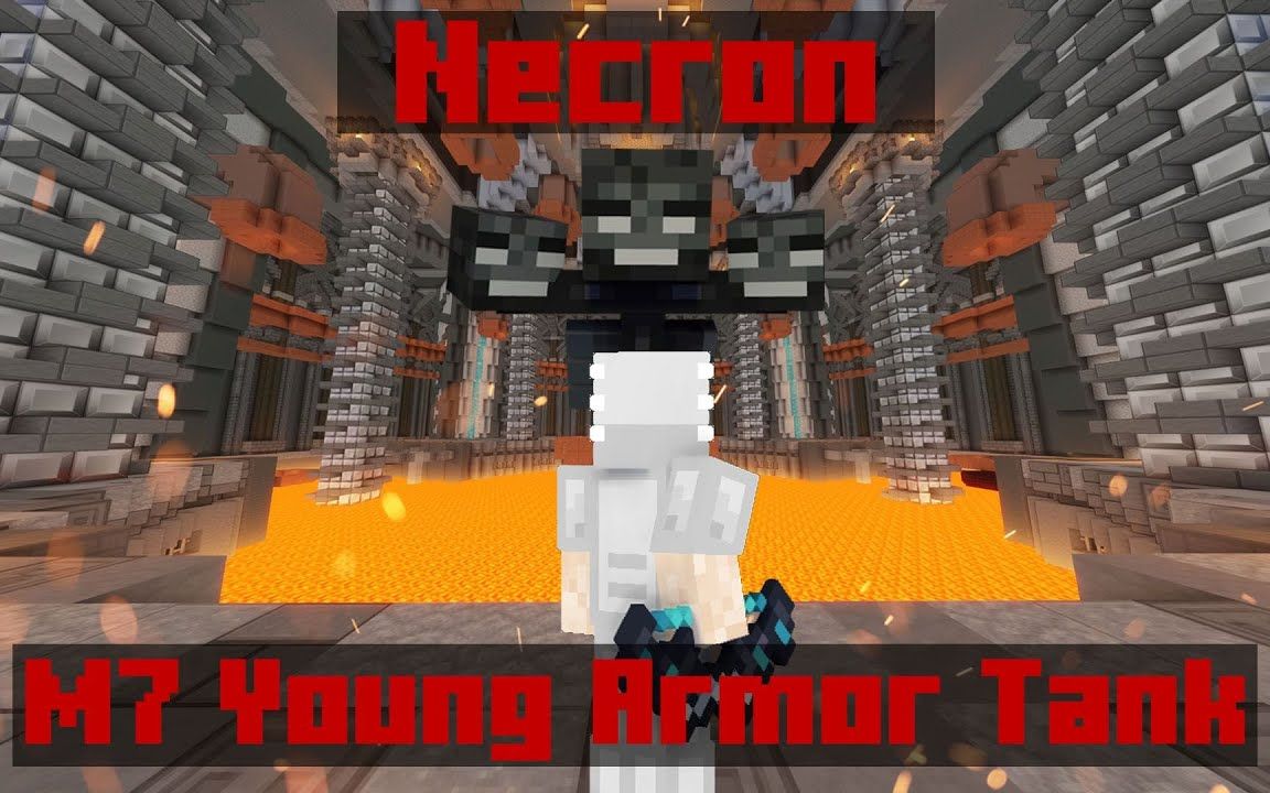 Tanking M7 in YOUNG DRAGON ARMOR | Hypixel Skyblock单机游戏热门视频