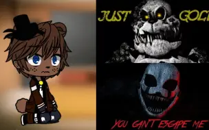 Скачать видео: 【FNAF】1代玩具看“JUST GOLD” +“ You can't escape me”