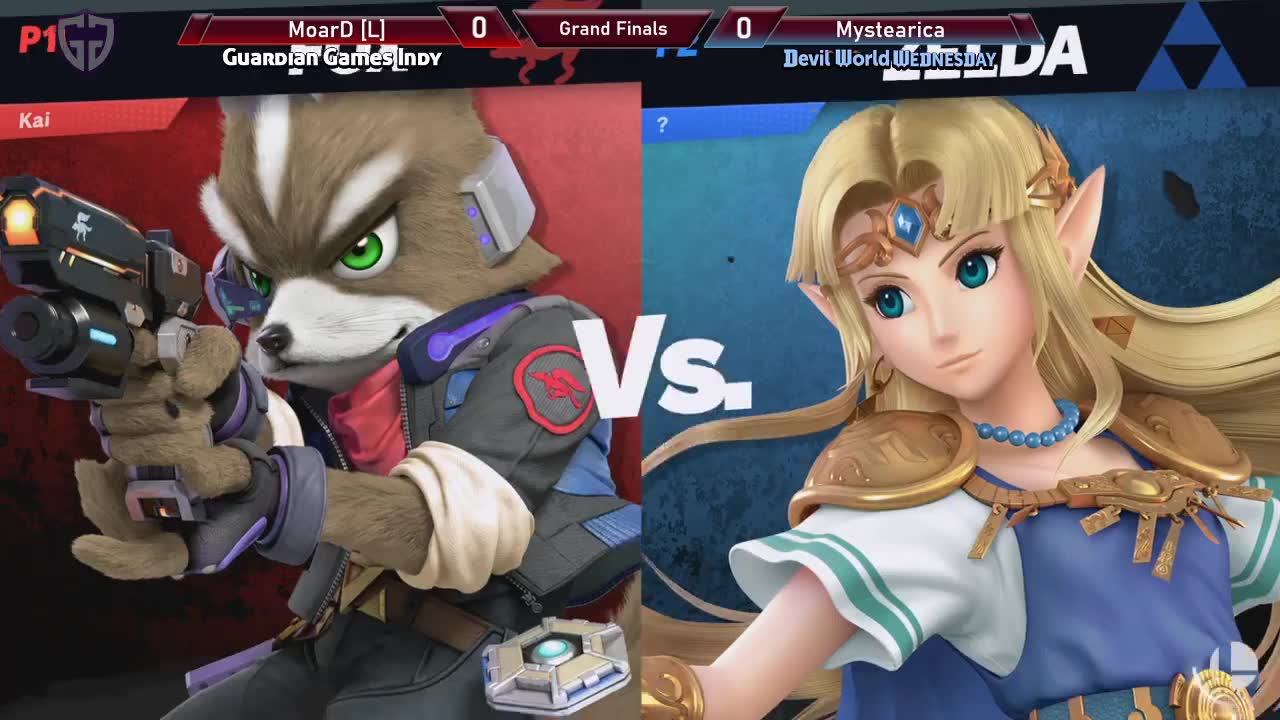 【任天堂明星大乱斗】塞尔达(mystearica)vs星际火狐