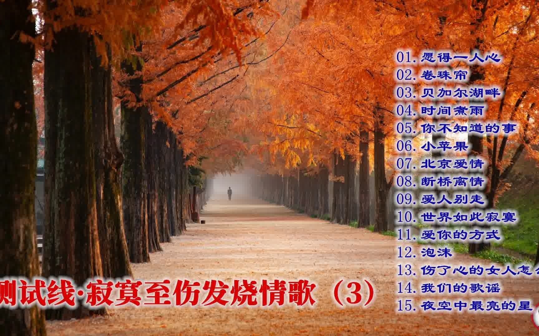 [图]测试线·寂寞至伤发烧情歌 3CD-3CD