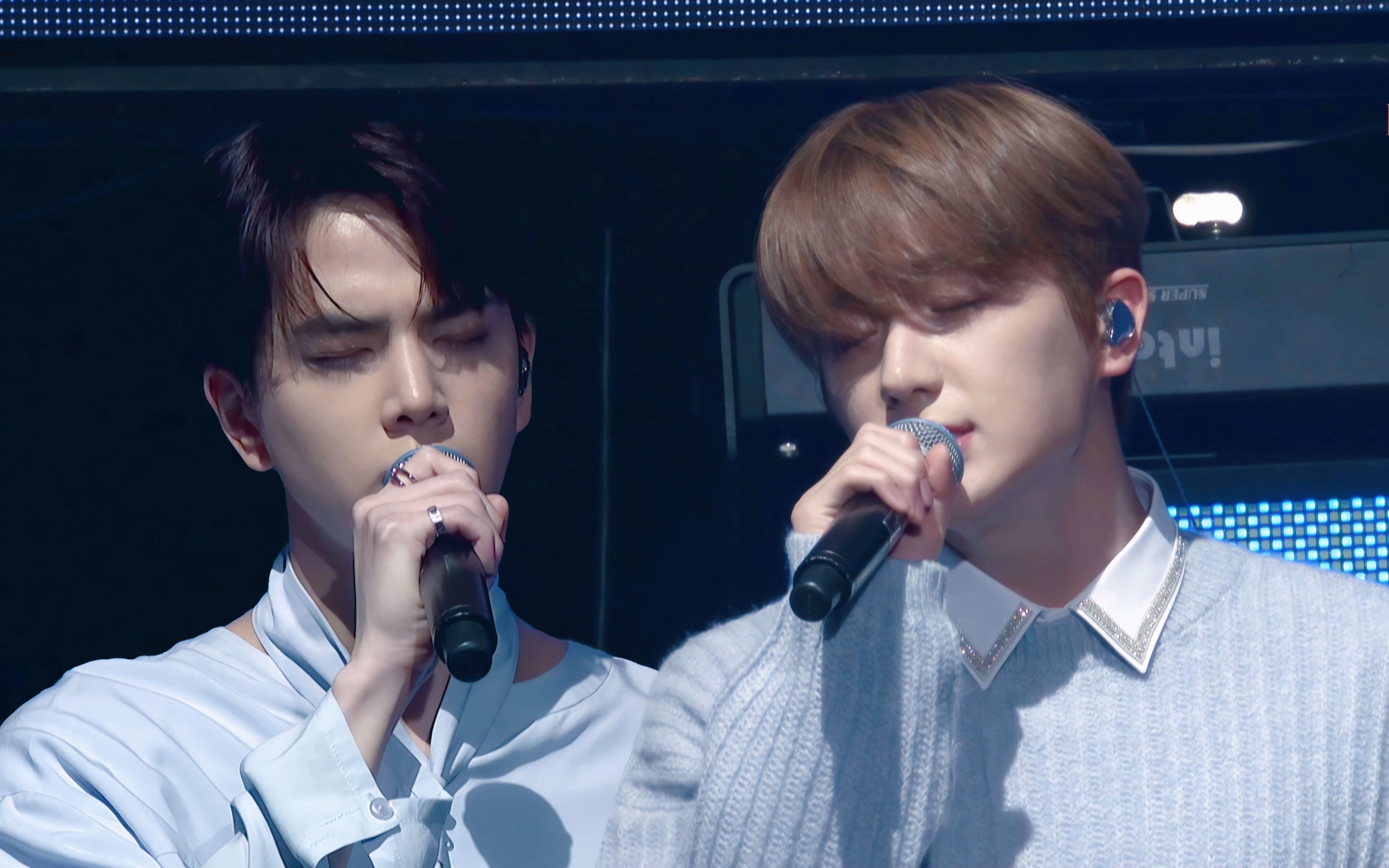 【4k】李贤在&金泳勋 - hee jae 201205 the boyz fan-con the film