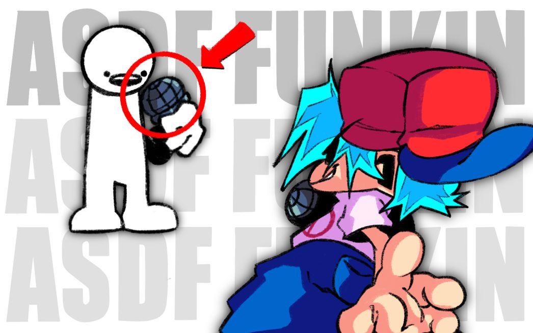 【fnf asdf_funkin】神曲警告! 初见