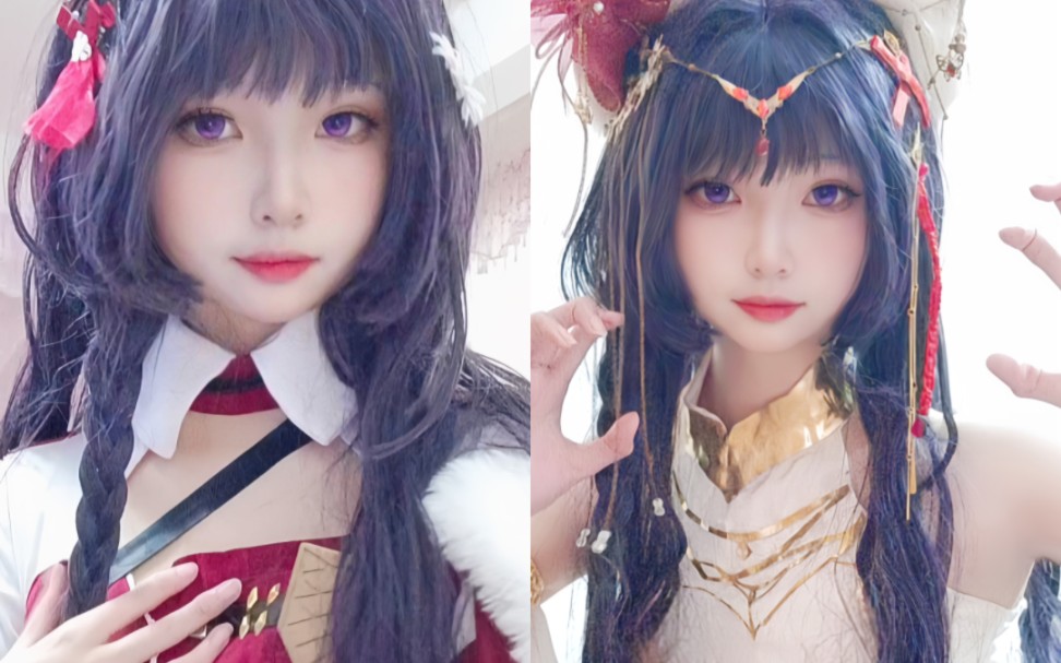 【小画家cos】时空中的绘旅人cos 路辰的小学妹一枚呀