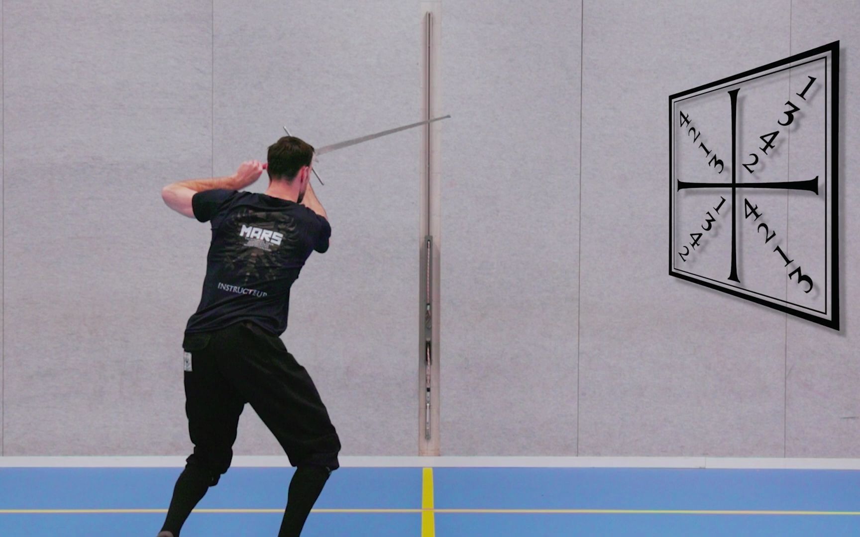 【待翻译】meyers square: hema长剑单人梅耶方块剑路练习【maurice