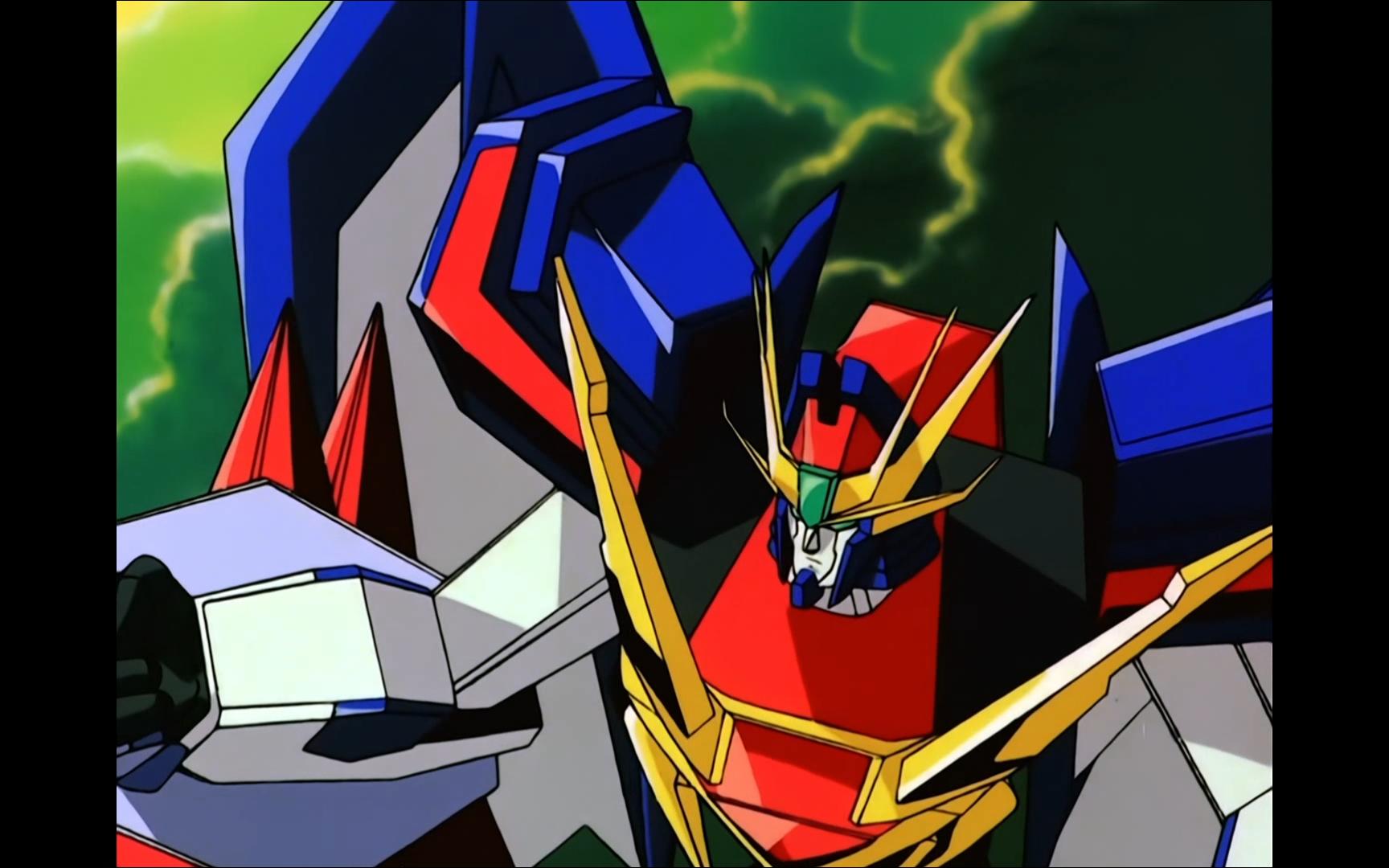 超级机器人大战战斗动画与实际动画对比-绝对无敌雷神王