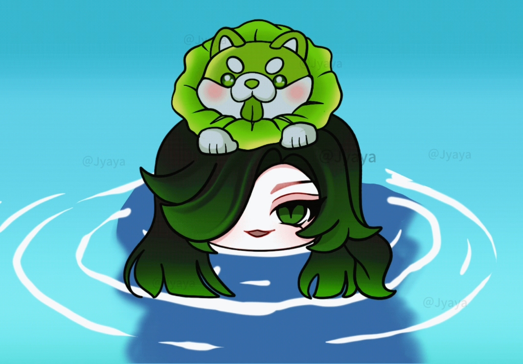 艾琳_菜狗版戏水