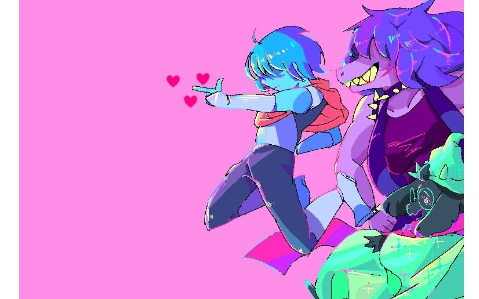 星鸽三角符文deltarunelancer苏西cp傲娇满满的第三期