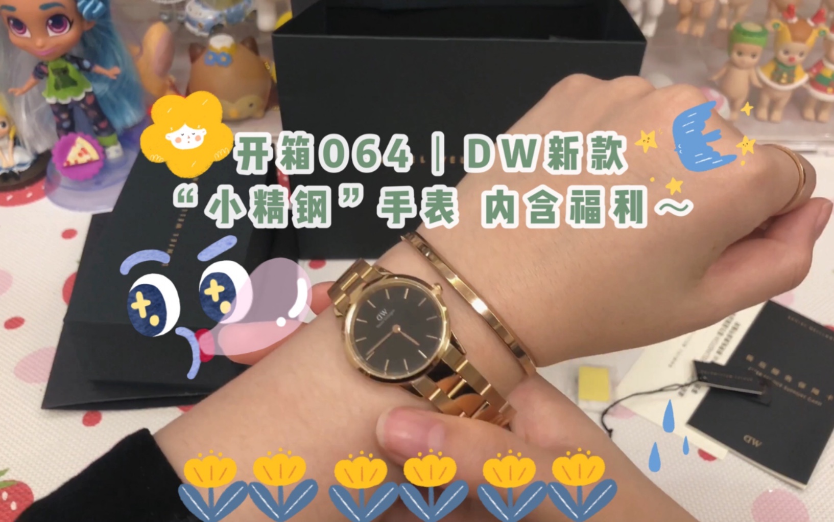 开箱064丨DW新款“小精钢”手表 内含福利~哔哩哔哩bilibili