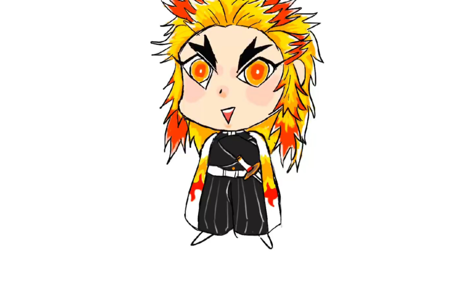 【鬼灭之刃】画个q版大哥