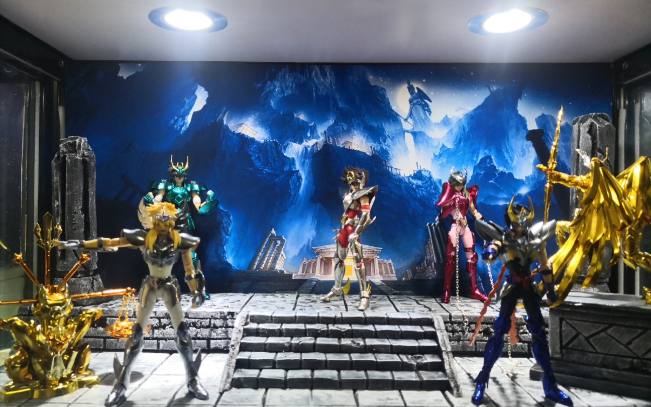 圣斗士星矢圣域场景最终五小强