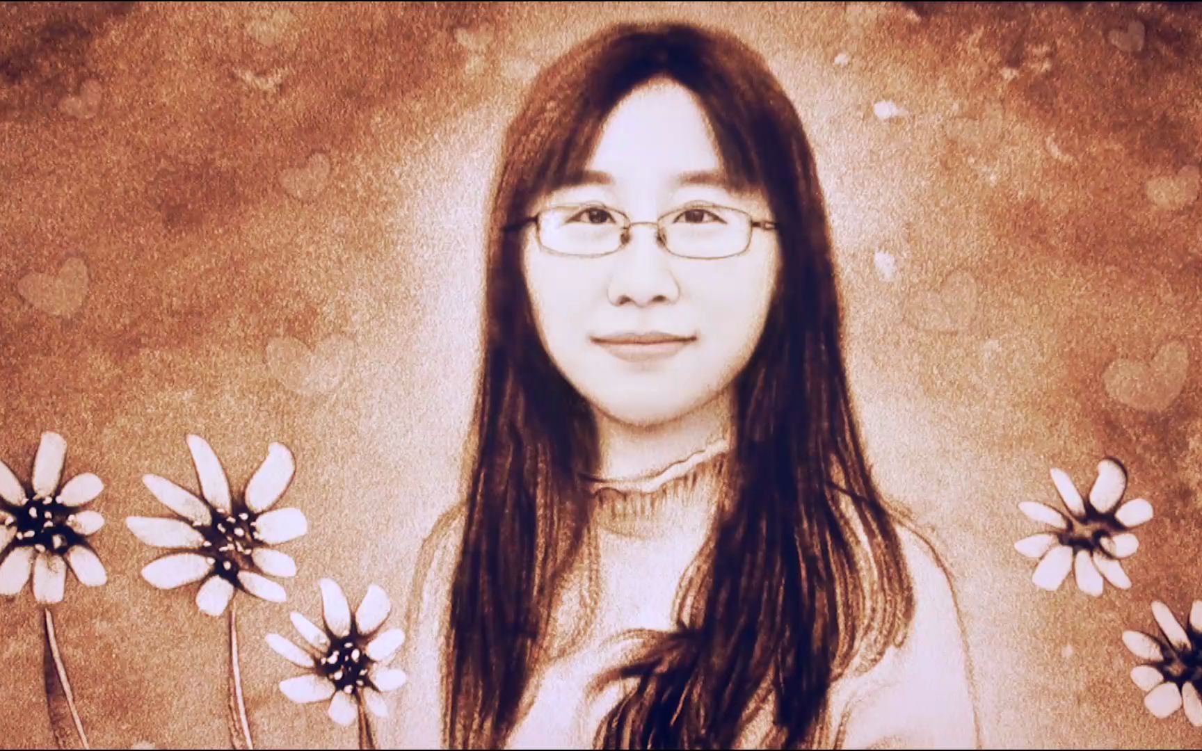 沙画天下 沙画照片肖像视频